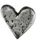 Pocket Stone (Heart, Pewter) – For comfort when you need something to hold onto