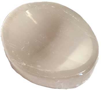 Worry Stone (Selenite) – For when your mind feels cluttered and needs a reset